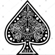 Ace of Spades Custom RV logo